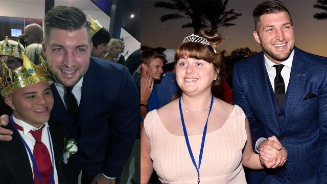 Tebow headlines Fla. prom for teens with special needs