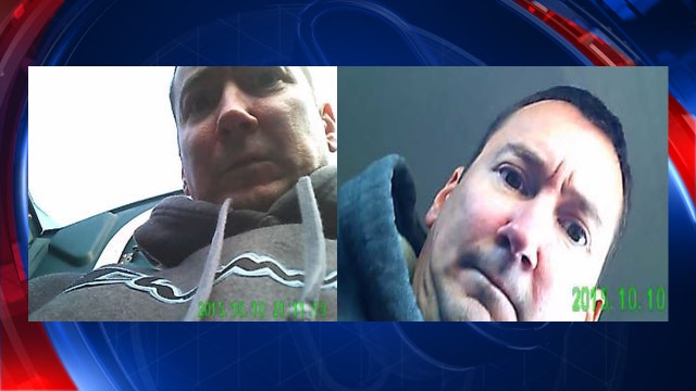 Peeping Tom accidentally photographs self while installing camera in porta-potty