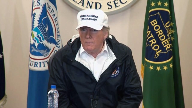 President Trump threatens emergency declaration, visits US-Mexico border