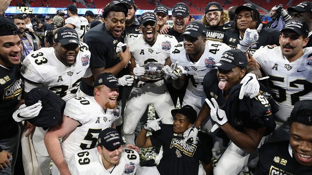 Milton powers UCF to 34-27 Peach Bowl win over Auburn