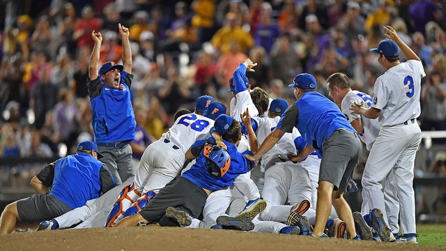 Florida beats LSU 6-1 at CWS for 1st national championship
