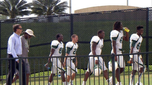 USF Bulls unite in grief -- just in time for FSU