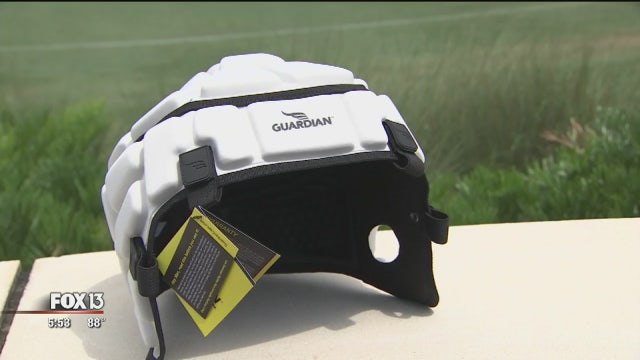 Padded caps may look funny, but they're functional