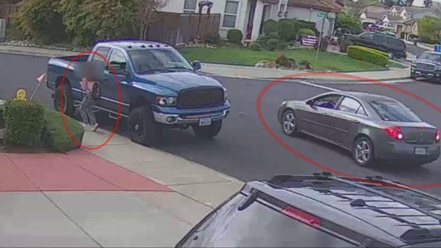 Surveillance Video: Police warn vehicle appeared to follow girl in Vacaville