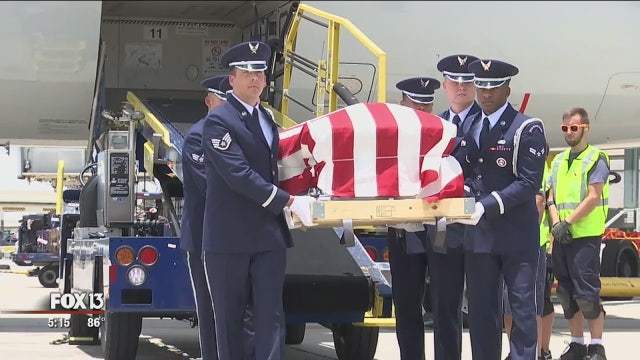 66 years later, veteran's remains return to Tampa