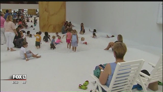 Viniks help kick off 'The Beach' immersive art exhibit