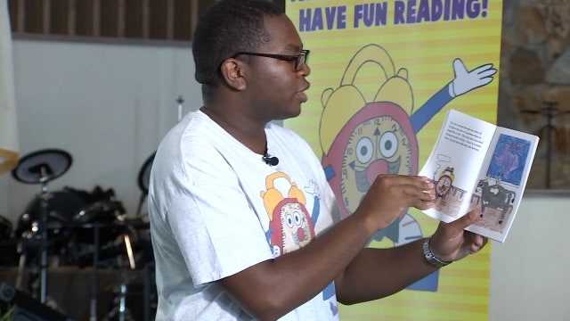 Teen author inspiring kids to become avid readers