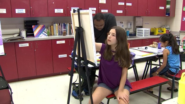 Art classes help Tampa kids develop life skills