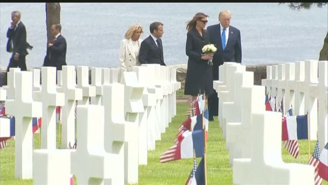 Trump tells D-Day veterans they're among greatest Americans