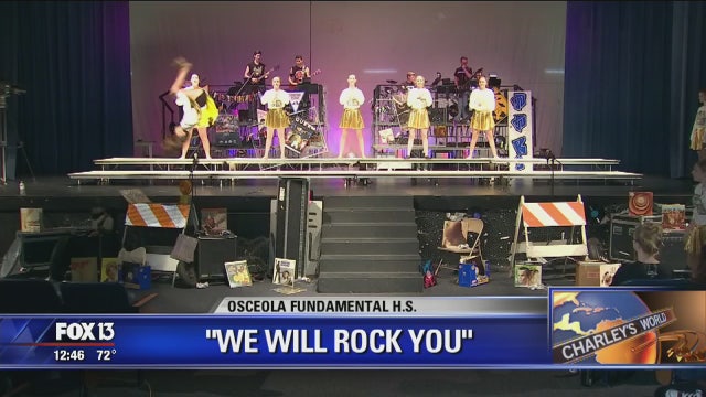 Osceola Fundamental High students will perform 'We Will Rock You'