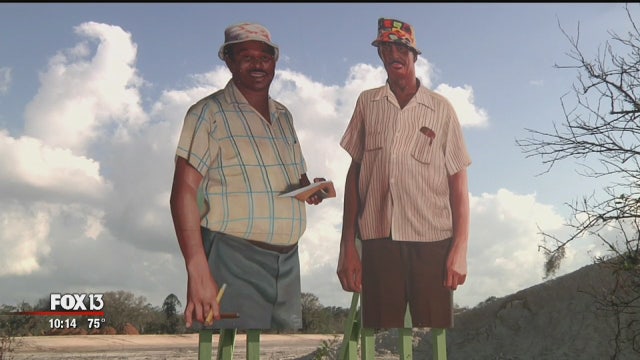 Farmer cutouts turn heads on I-4 through Plant City