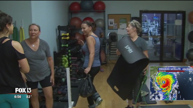 Early-morning workout group spreads good to others