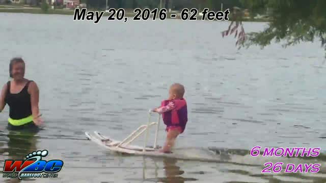 6-month-old breaks youngest water-skiing record in Polk County