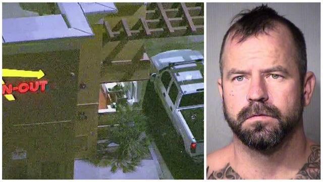 Man stops at In-N-Out drive thru during police chase