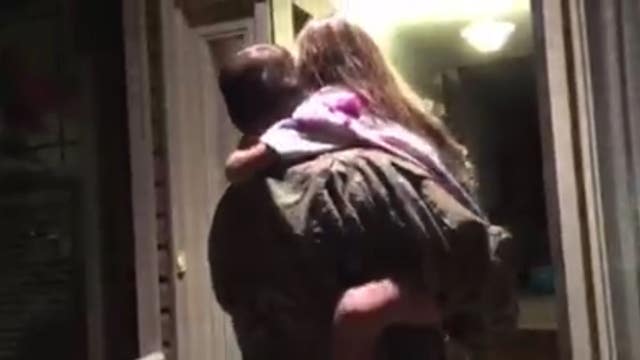 Video: Soldier returns from 17th tour overseas, surprises kids
