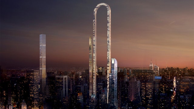 Giant u-shaped skyscraper proposed for New York City