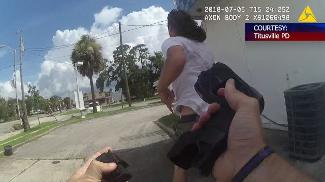 WATCH: Taser take-down of sexual battery suspect