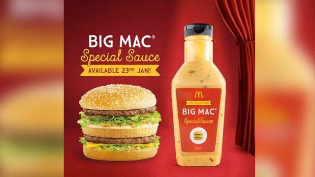 Bottles of McDonald's Big Mac Sauce sell out in minutes