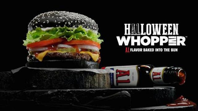 Burger King rolls out black burger for Halloween