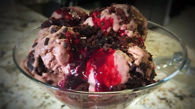 Good Day Gourmet: Black forest ice cream