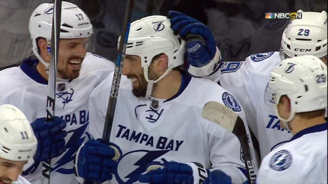 Lightning to face Penguins in East final