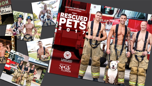 Lakeland firefighter calendar raises funds for SPCA