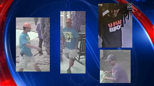 Surveillance camera thieves caught on the cameras they stole