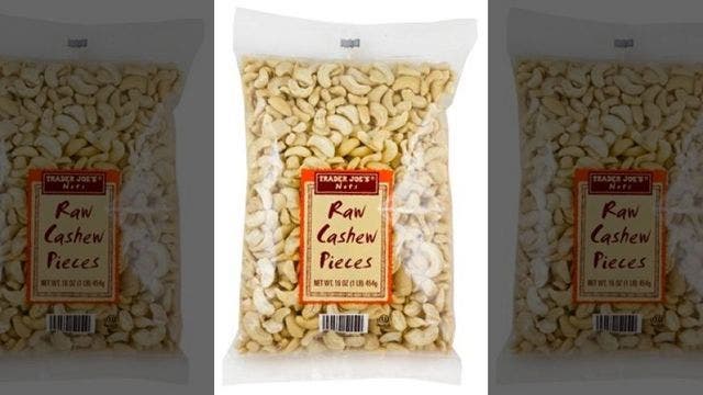 Trader Joe's issues cashew recall over possible salmonella