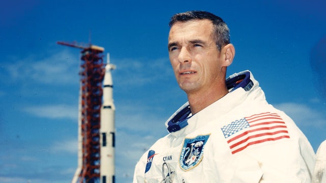 Gene Cernan, last man on the moon, dies at 82