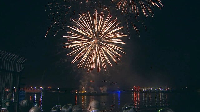Fourth of July fireworks displays around Tampa Bay