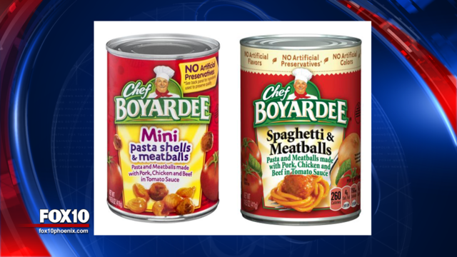 RECALL ALERT: 700,000 pounds of Chef Boyardee recalled for undeclared allergens