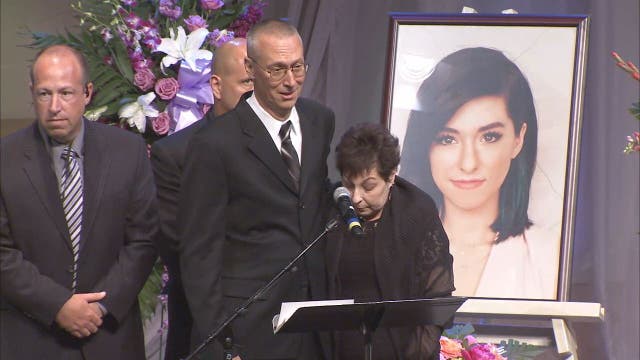 Slain 'Voice' singer's memorial service held in New Jersey
