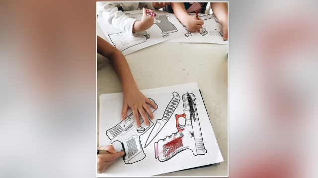 Artist hopes to promote gun safety through Firearm Coloring Book