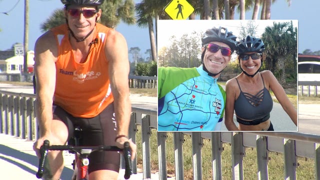 Tampa man will bike cross-country for late wife, who died from Crohn's disease