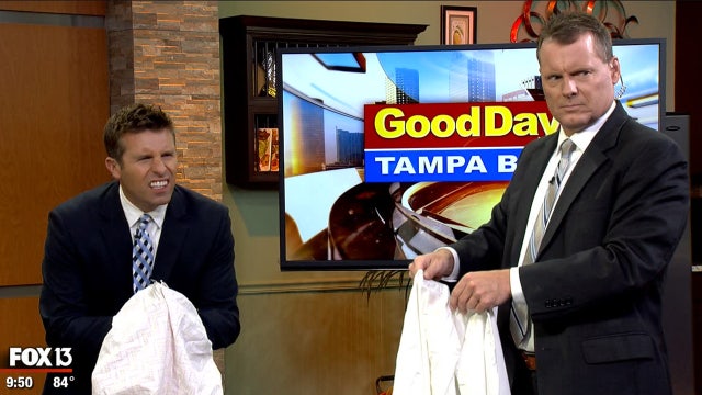 Can you fold a fitted sheet? Good Day team tries to pull it off