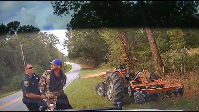 Video: Deputy stuns Florida man pulled over on stolen tractor