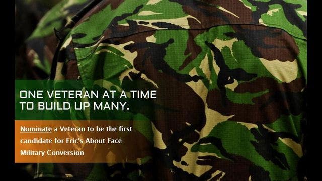 'Eric's About Face' to help one veteran at a time