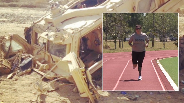 Veteran with prosthetic leg finds her strength in running, will compete in 2019 Warrior Games