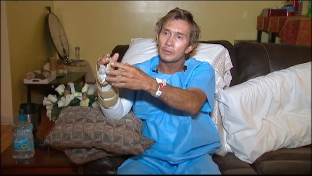 Fisherman survives lightning strike