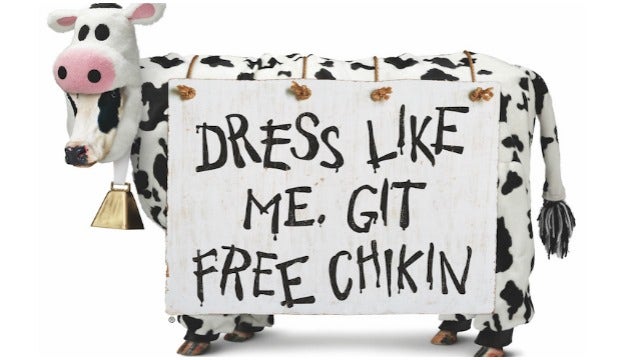 Enjoy free Chick-fil-A on Tuesday in honor of 'Cow Appreciation Day'