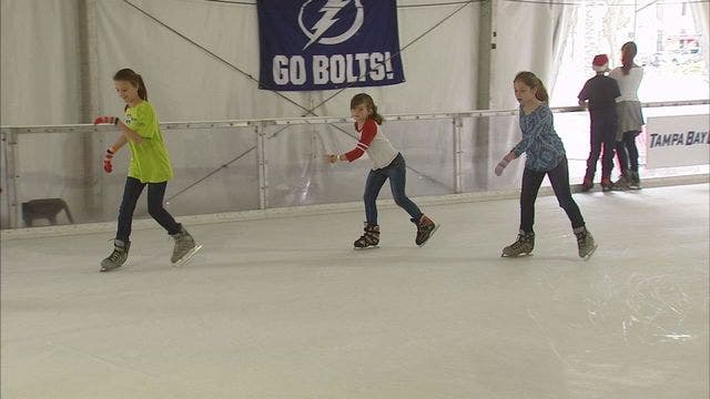 Tampa's Downtown on Ice holiday hours