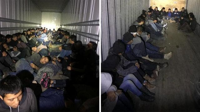 Nearly 200 illegal immigrants found in just three January smuggling busts