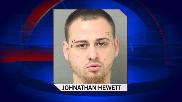 Florida man with Florida tattoo charged with burglary