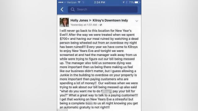 Bar manager's reply to angry customer goes viral