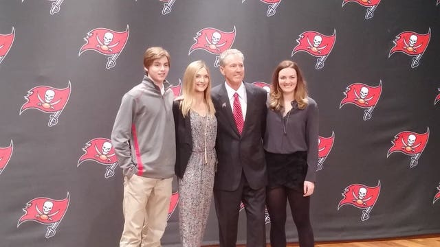 Bucs introduce Dirk Koetter as new head coach