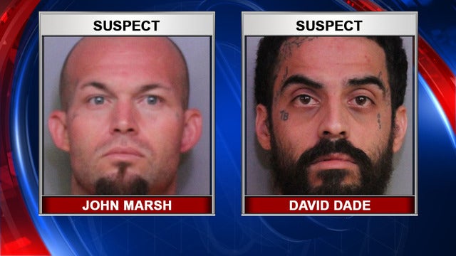 Two men arrested in Auburndale after a laser light was aimed at sheriff's office chopper