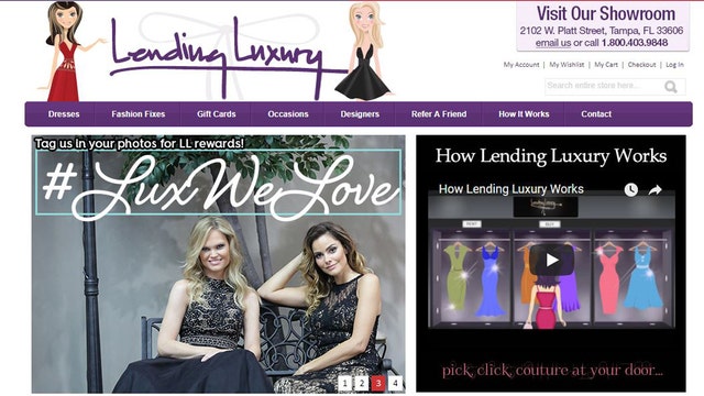 Lending Luxury provides high fashion dresses for rent