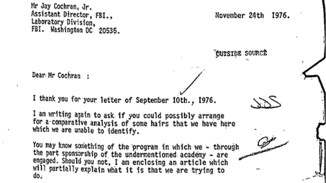 Man who sent FBI physical evidence of 'Bigfoot' waited 43 years to learn they took him seriously