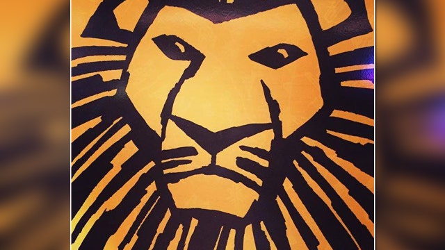 A morning with The Lion King