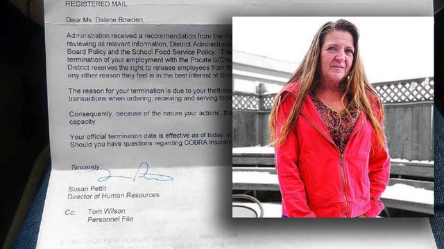 Idaho Cafeteria Employee Fired over $1.70